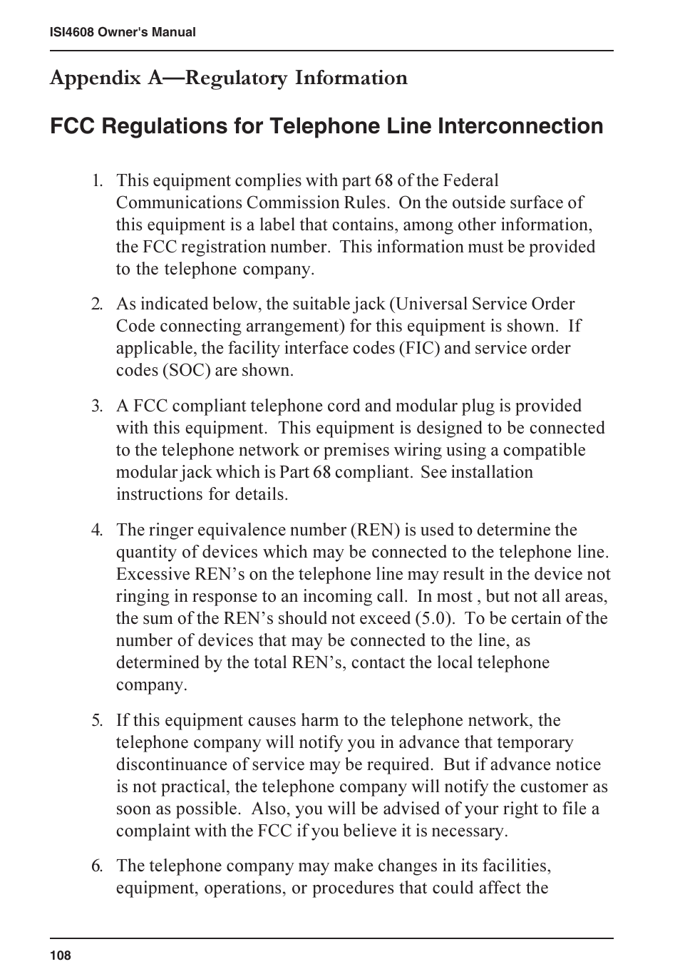 Multi-Tech Systems ISI5634PCI/4/8 User Manual | Page 108 / 122