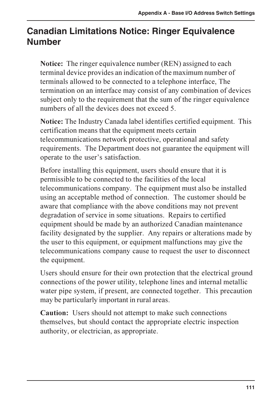Multi-Tech Systems ISI5634PCI/4/8 User Manual | Page 111 / 122