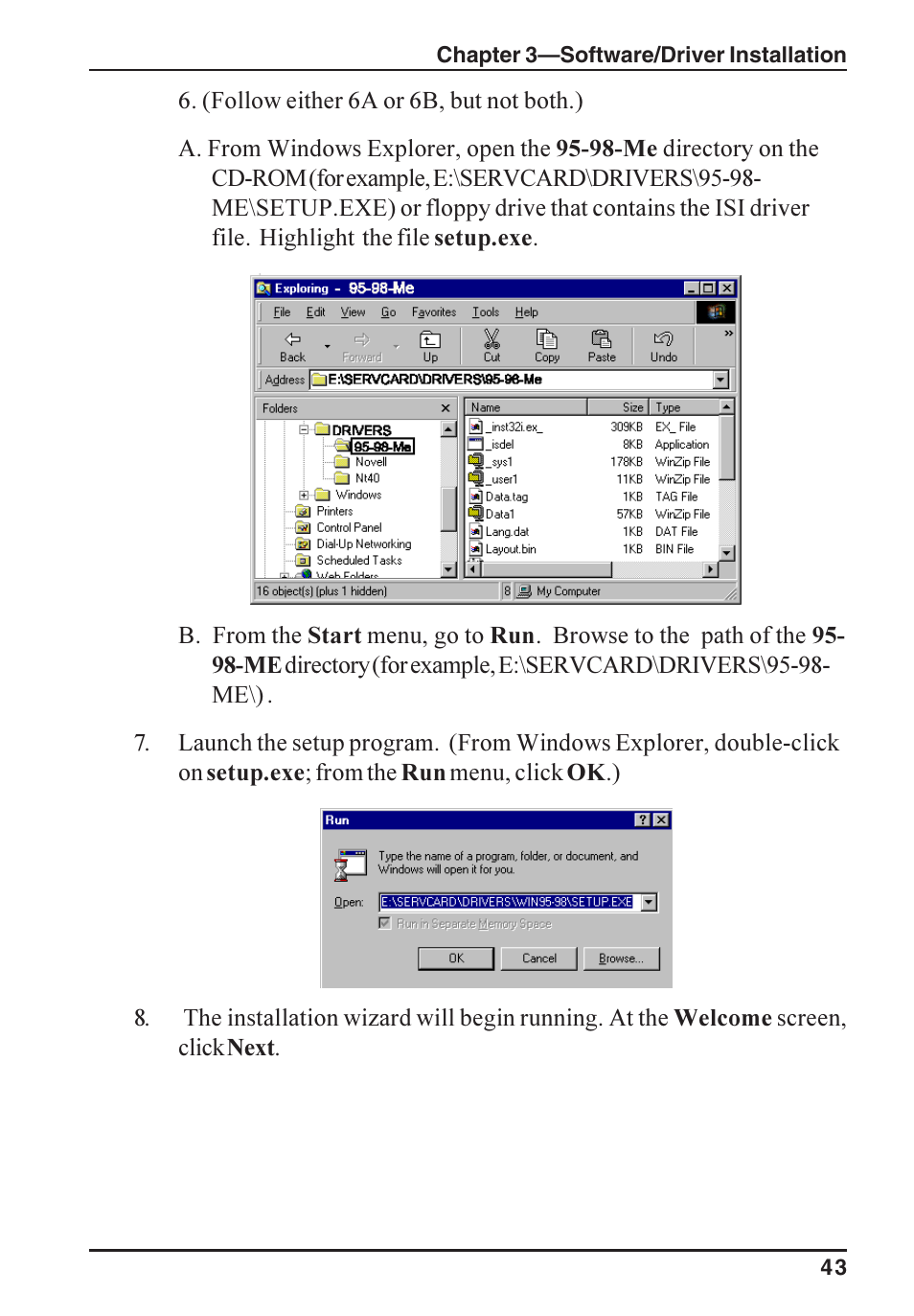 Multi-Tech Systems ISI5634PCI/4/8 User Manual | Page 43 / 122