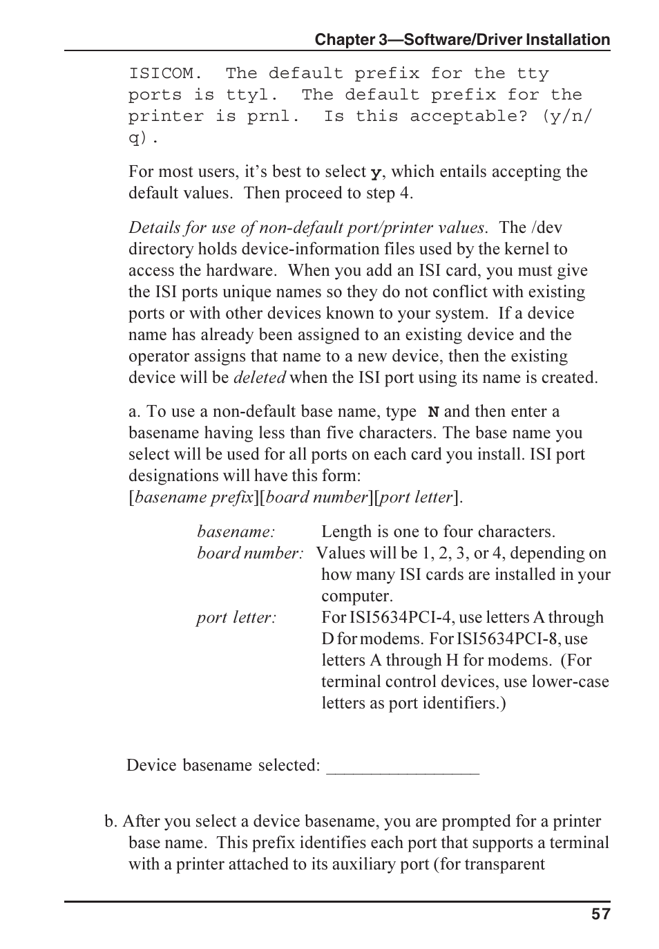 Multi-Tech Systems ISI5634PCI/4/8 User Manual | Page 57 / 122