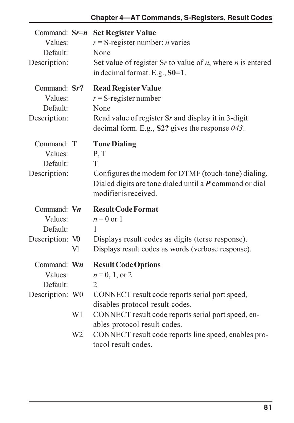 Multi-Tech Systems ISI5634PCI/4/8 User Manual | Page 81 / 122