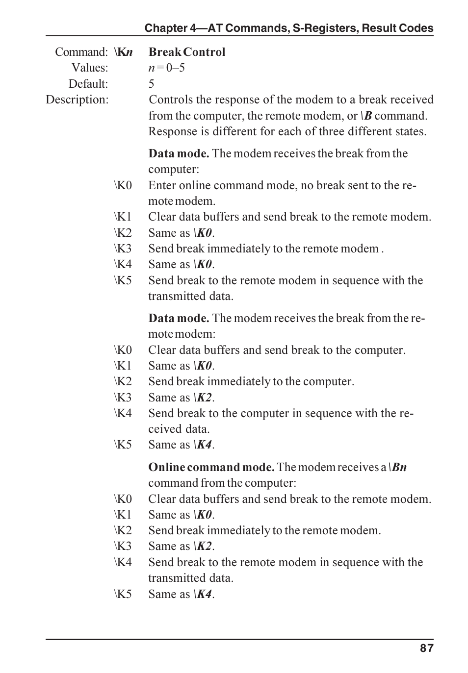 Multi-Tech Systems ISI5634PCI/4/8 User Manual | Page 87 / 122