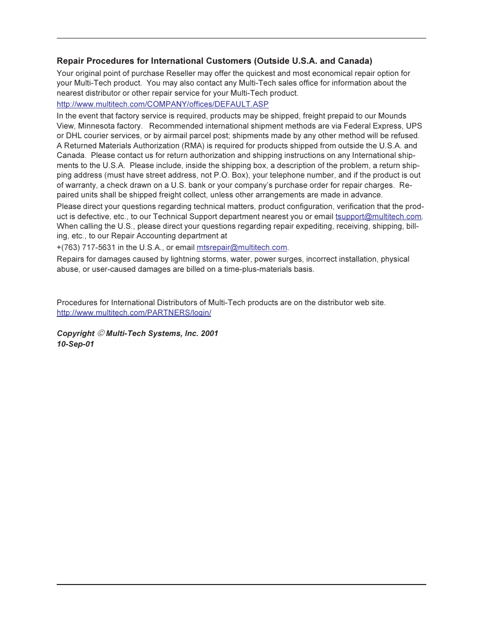 Multi-Tech Systems MT5634ZBA User Manual | Page 51 / 59