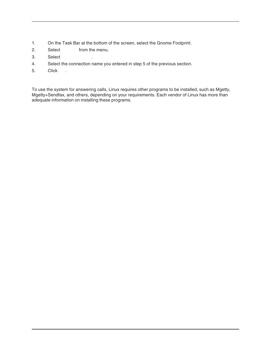 Calling the isp, Answering calls | Multi-Tech Systems MT5634ZBA User Manual | Page 55 / 59