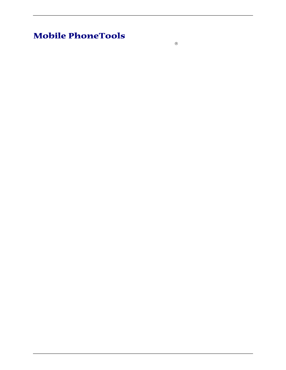 Mobile phonetools | Multi-Tech Systems MTCBA-G-U User Manual | Page 28 / 35