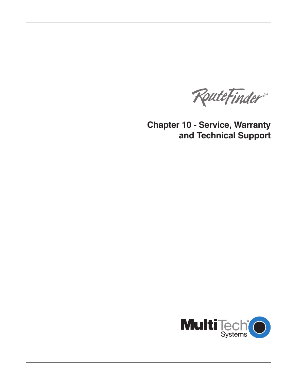 Multi-Tech Systems RF802EW User Manual | Page 100 / 118