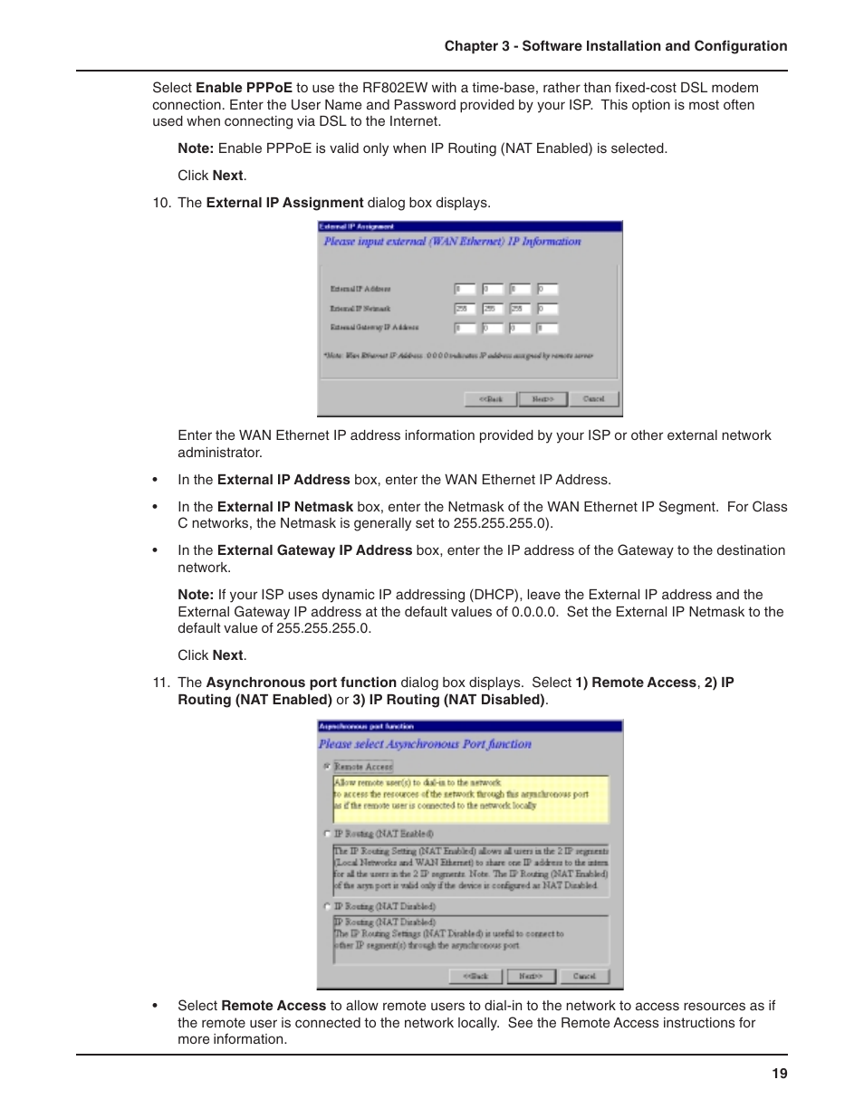 Multi-Tech Systems RF802EW User Manual | Page 19 / 118