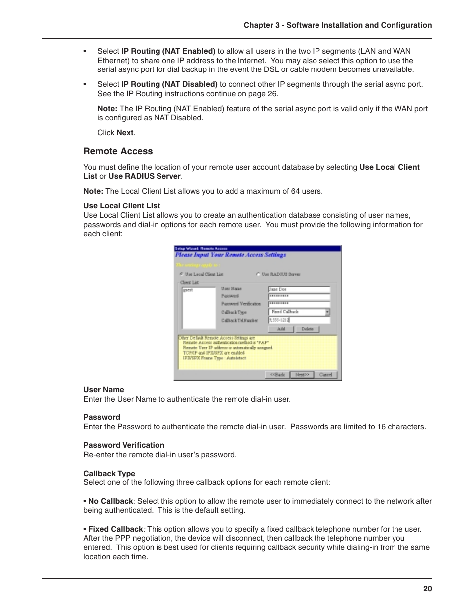 Multi-Tech Systems RF802EW User Manual | Page 20 / 118
