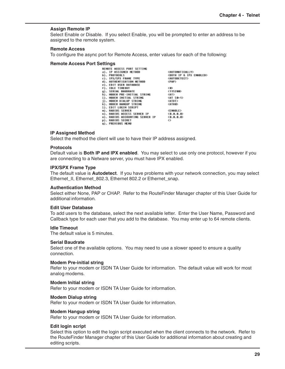 Multi-Tech Systems RF802EW User Manual | Page 29 / 118
