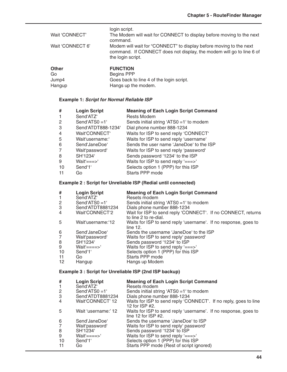 Multi-Tech Systems RF802EW User Manual | Page 44 / 118