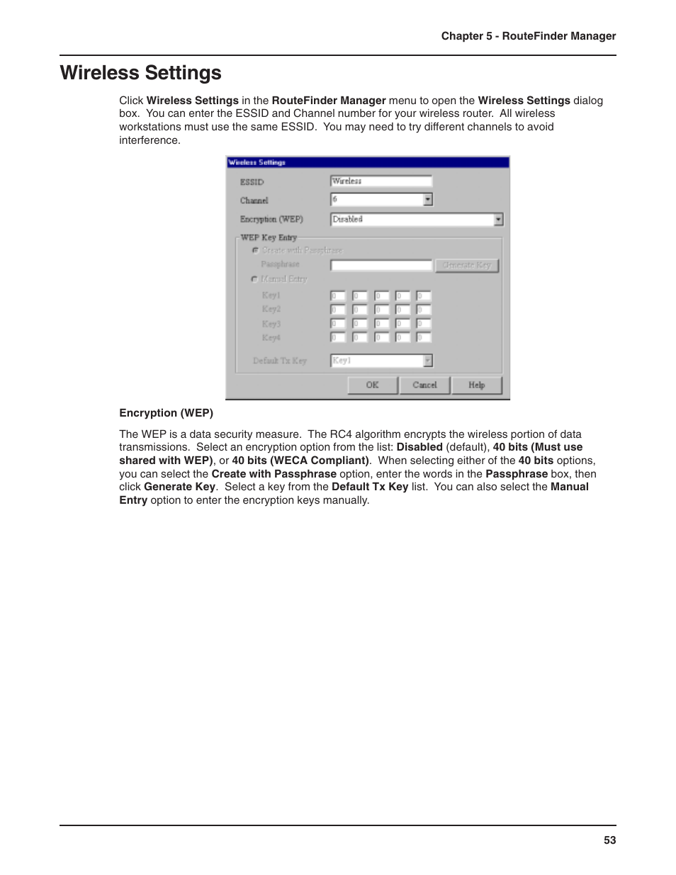 Wireless settings, Refresh device list | Multi-Tech Systems RF802EW User Manual | Page 53 / 118