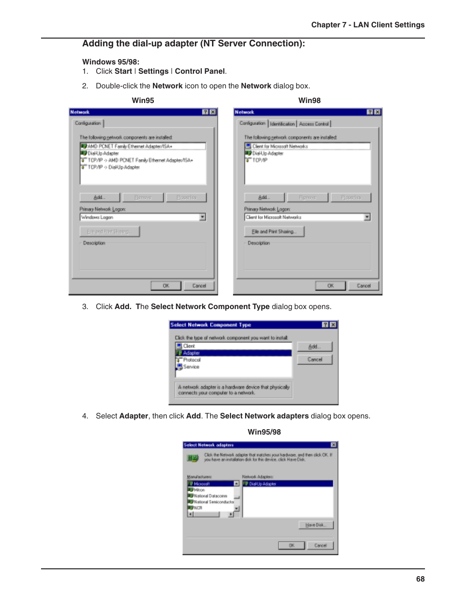 Multi-Tech Systems RF802EW User Manual | Page 68 / 118