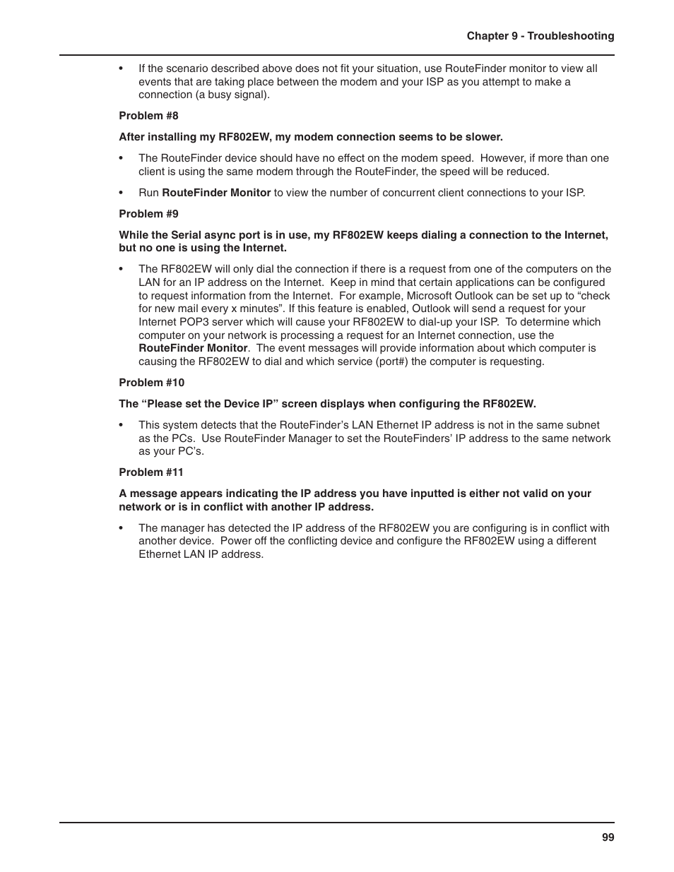 Introduction | Multi-Tech Systems RF802EW User Manual | Page 99 / 118