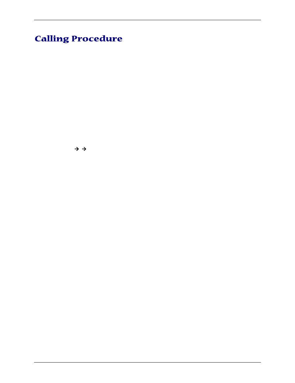 Calling procedure | Multi-Tech Systems PN S000408C User Manual | Page 37 / 56