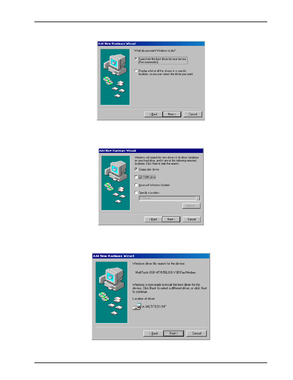 Multi-Tech Systems MT4X56USB User Manual | Page 17 / 96