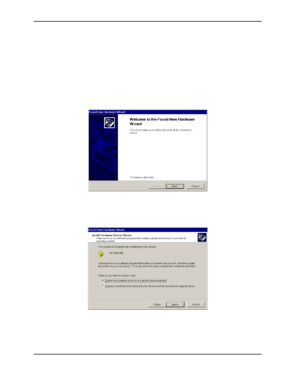 Mt4x56usb drivers for windows 2000 | Multi-Tech Systems MT4X56USB User Manual | Page 23 / 96
