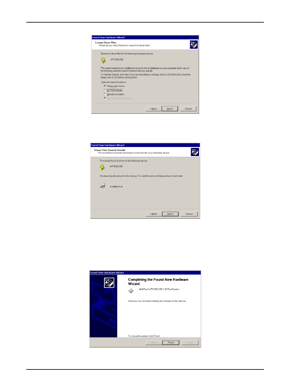 Multi-Tech Systems MT4X56USB User Manual | Page 24 / 96