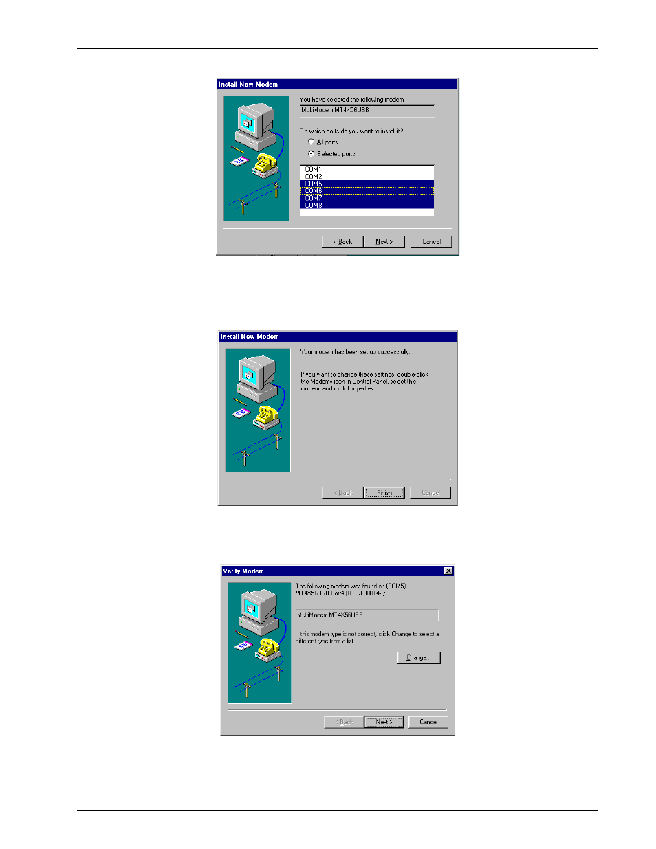 Multi-Tech Systems MT4X56USB User Manual | Page 29 / 96