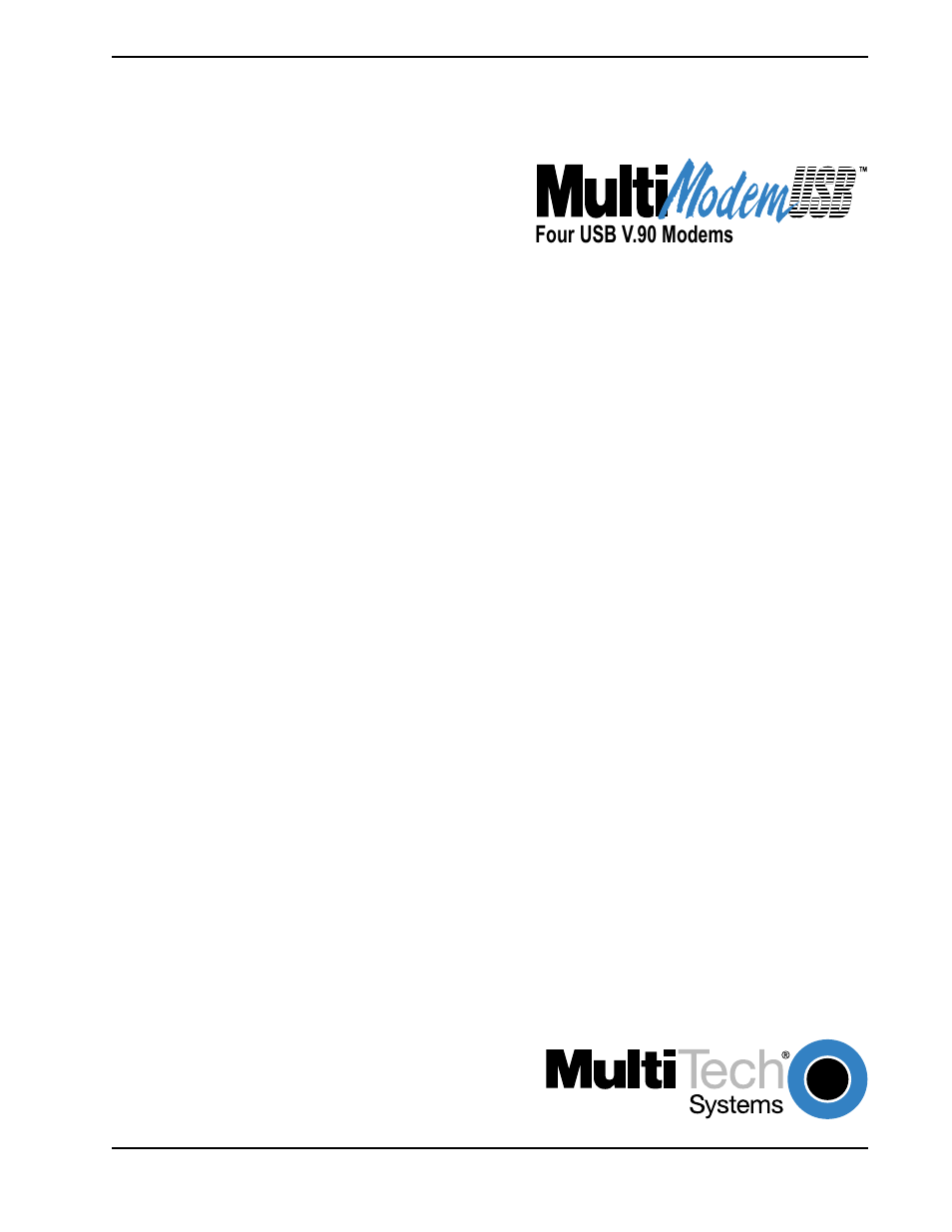 Chapter 1 - introduction and description | Multi-Tech Systems MT4X56USB User Manual | Page 5 / 96
