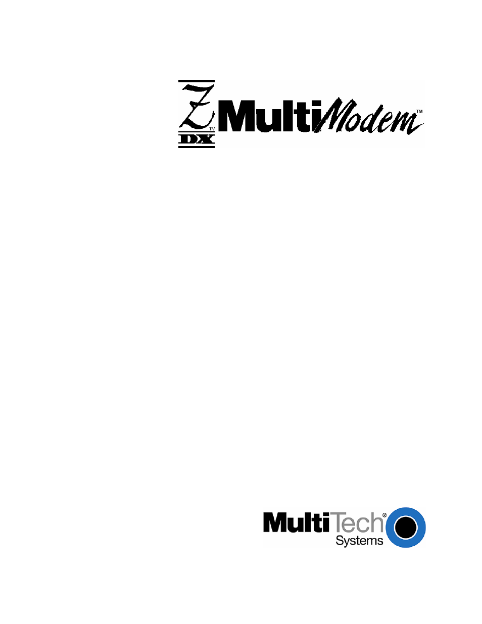 Multi-Tech Systems MT2834ZDX User Manual | 34 pages