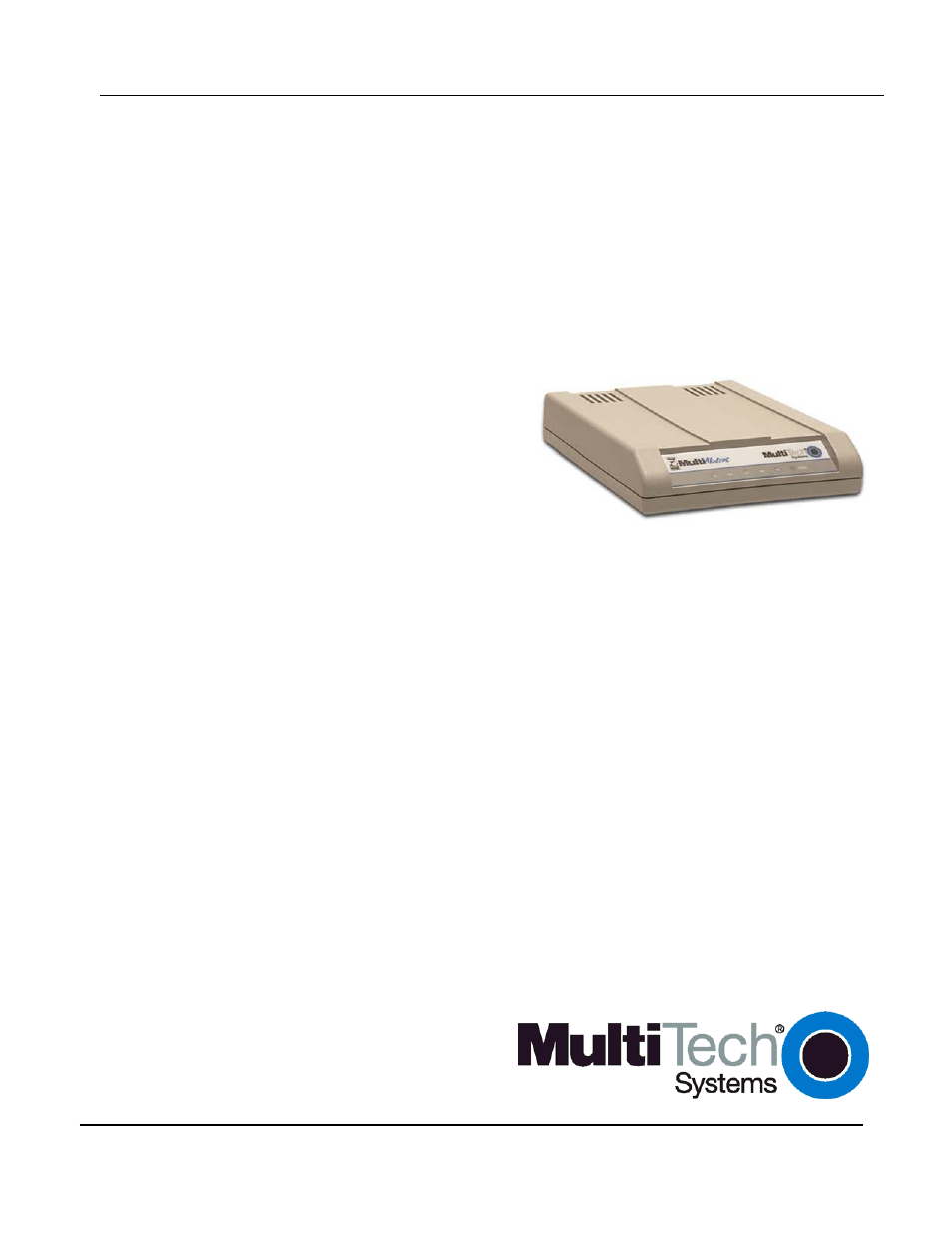 Multi-Tech Systems MT5656ZDX User Manual | 28 pages