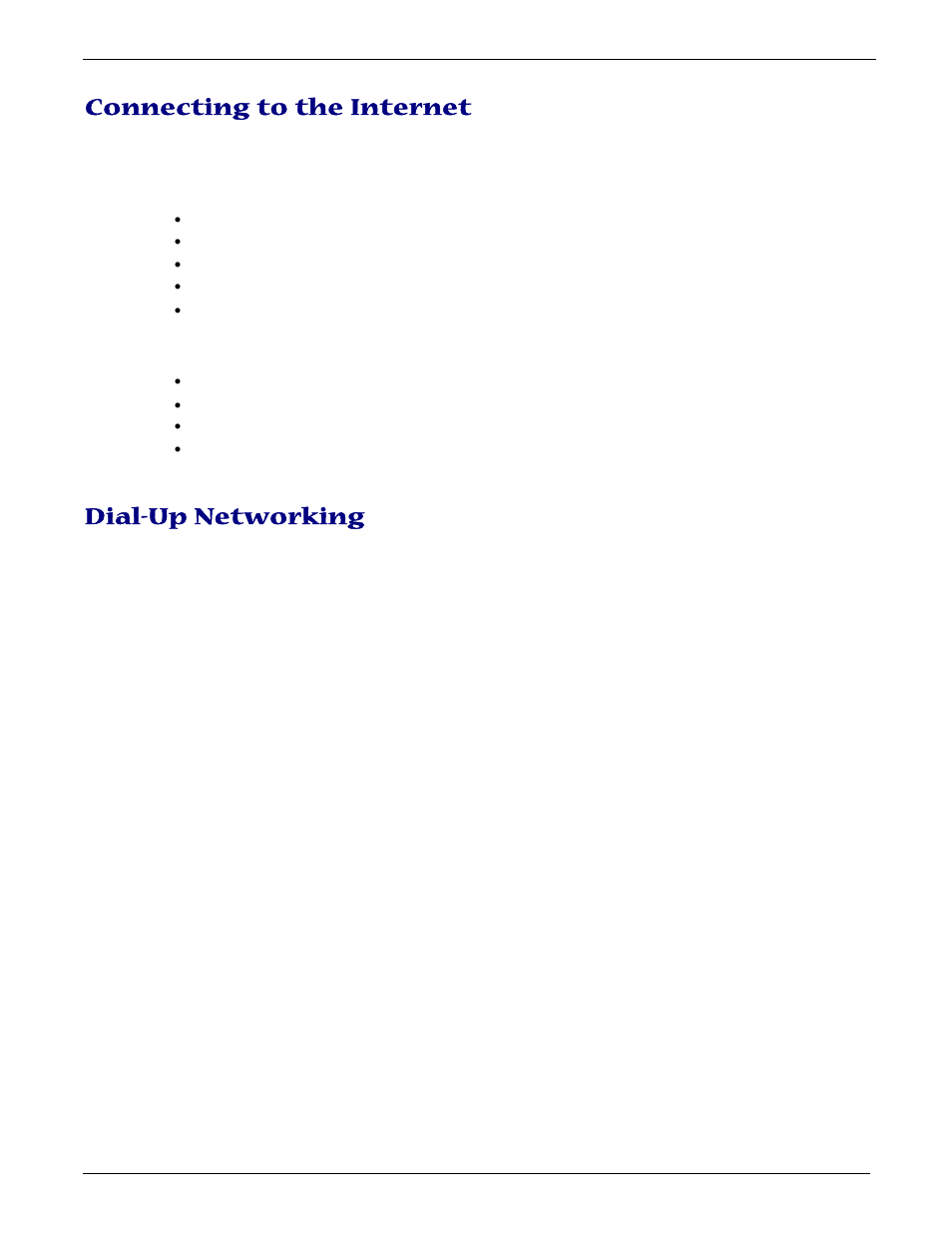 Connecting to the internet, Dial-up networking | Multi-Tech Systems MT5656ZDX User Manual | Page 12 / 28