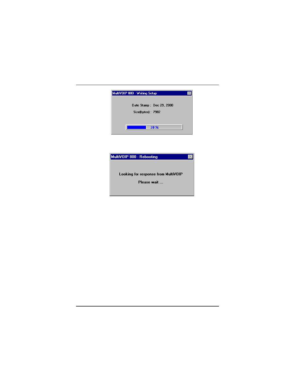 Multi-Tech Systems MVP400 User Manual | Page 44 / 64