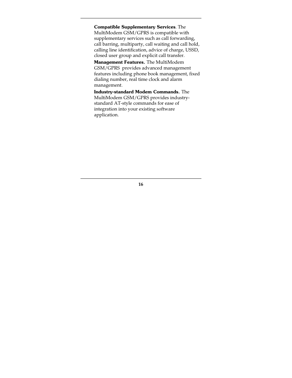 Multi-Tech Systems MTCBA-G-F2 User Manual | Page 16 / 61