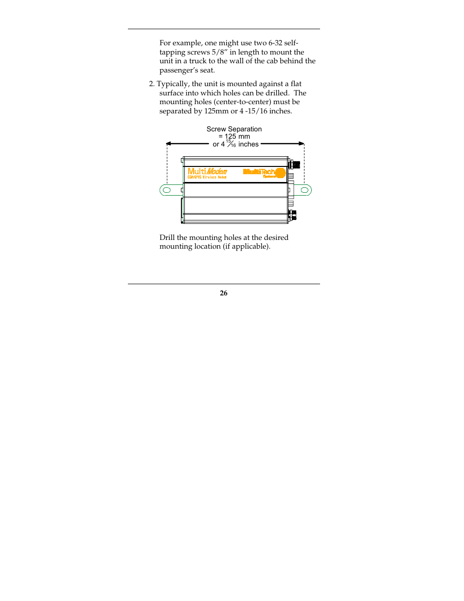 Multi-Tech Systems MTCBA-G-F2 User Manual | Page 26 / 61