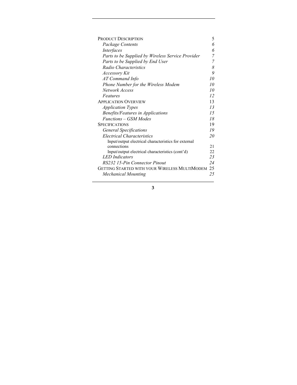 Multi-Tech Systems MTCBA-G-F2 User Manual | Page 3 / 61