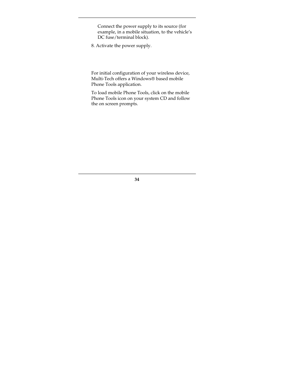 Phonetools | Multi-Tech Systems MTCBA-G-F2 User Manual | Page 34 / 61
