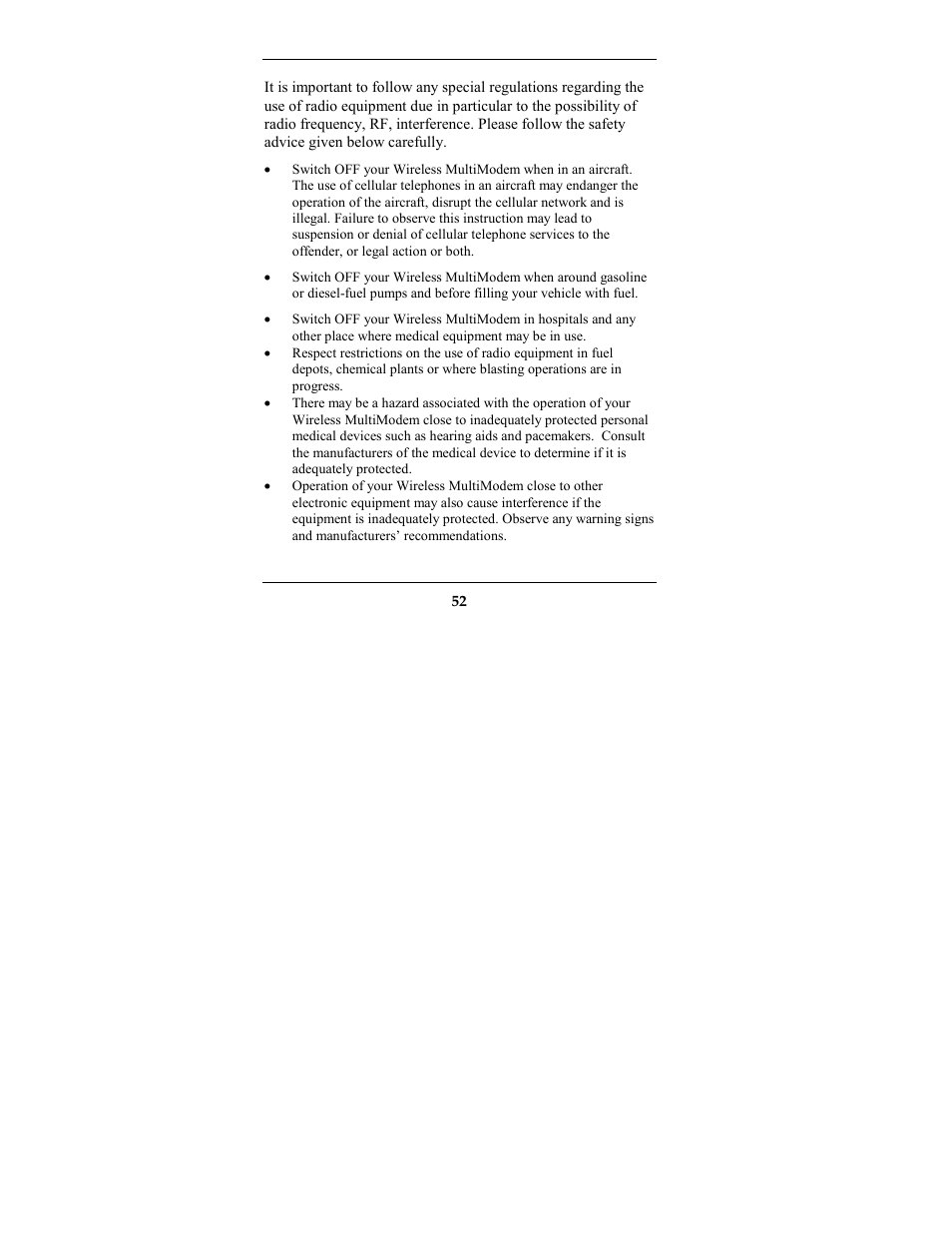Multi-Tech Systems MTCBA-G-F2 User Manual | Page 52 / 61