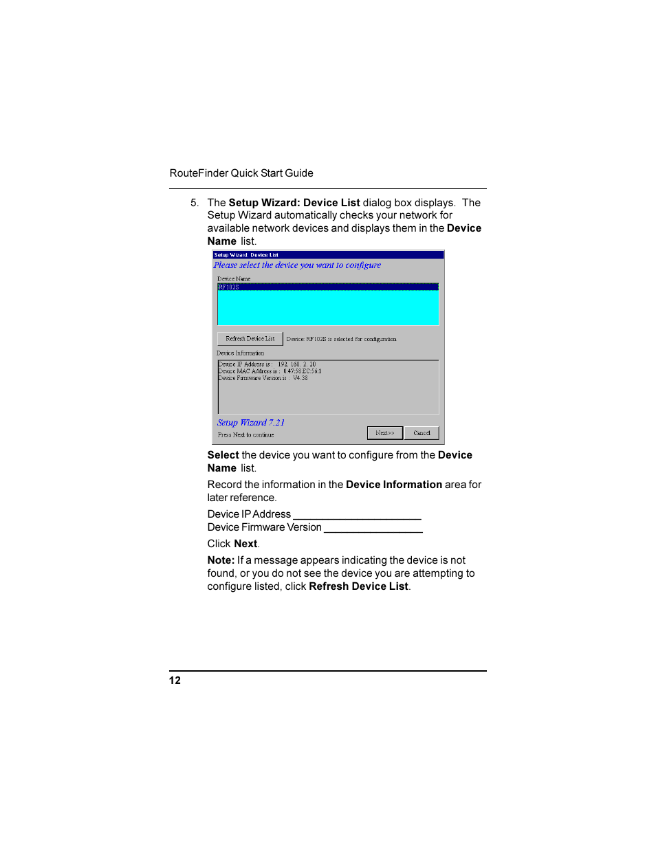 Multi-Tech Systems RF102S User Manual | Page 12 / 26