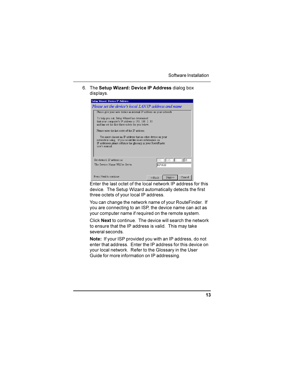 Multi-Tech Systems RF102S User Manual | Page 13 / 26
