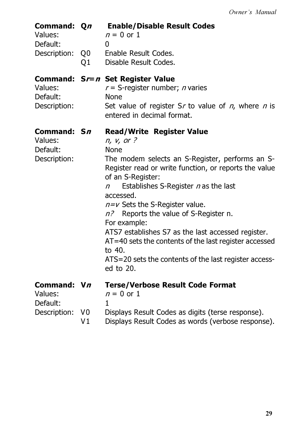 Multi-Tech Systems MT5600ZDX User Manual | Page 29 / 84