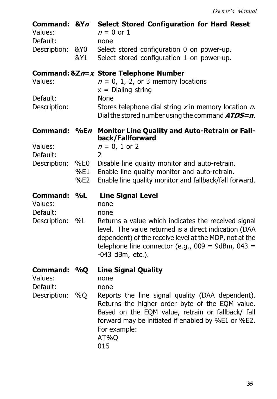 Multi-Tech Systems MT5600ZDX User Manual | Page 35 / 84