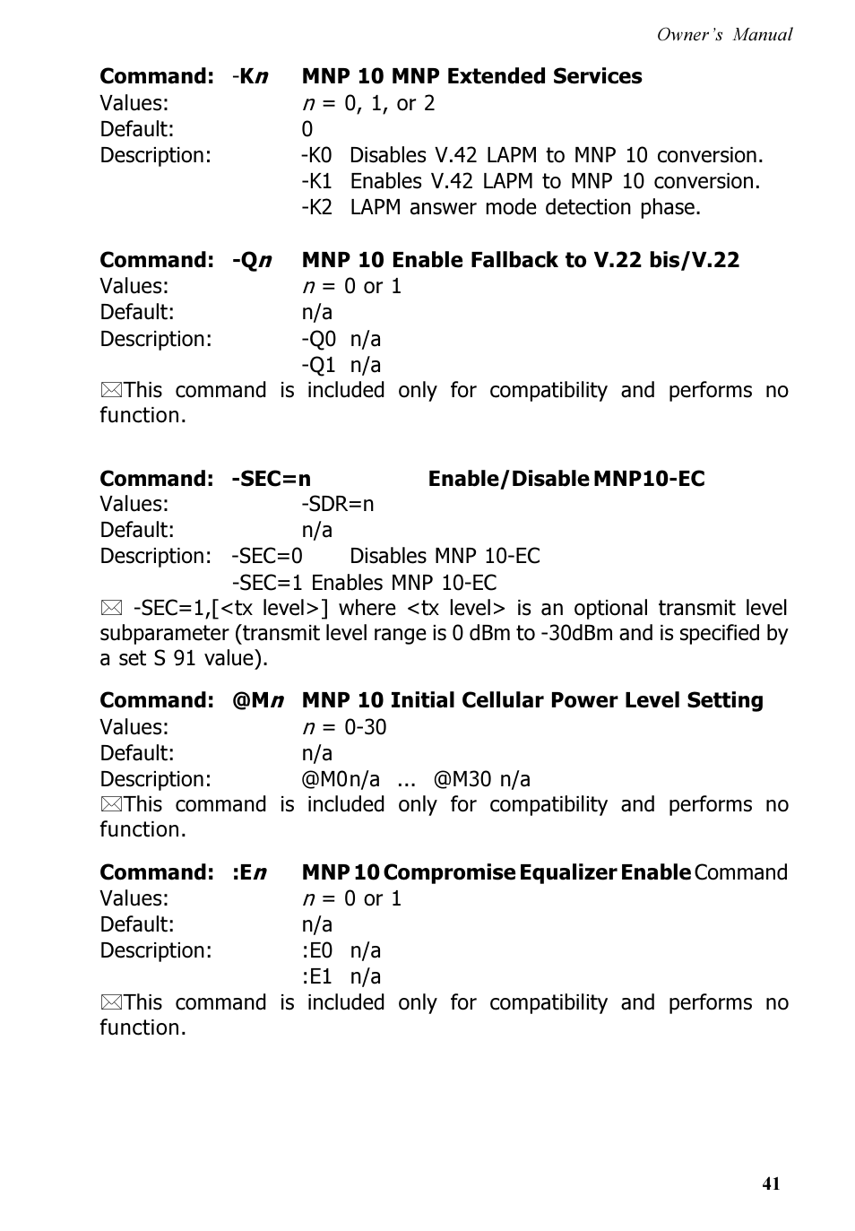 Multi-Tech Systems MT5600ZDX User Manual | Page 41 / 84