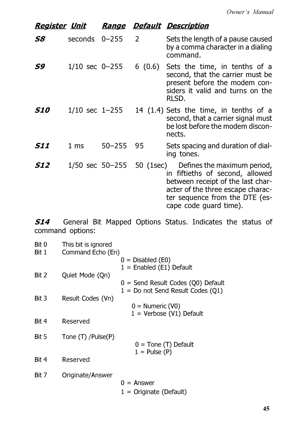 Multi-Tech Systems MT5600ZDX User Manual | Page 45 / 84