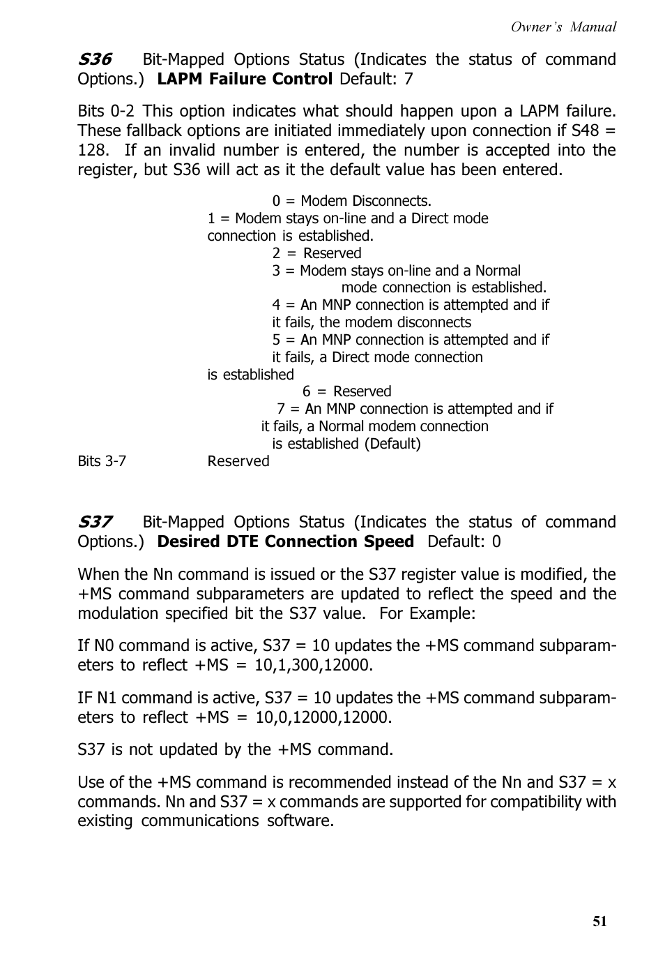 Multi-Tech Systems MT5600ZDX User Manual | Page 51 / 84