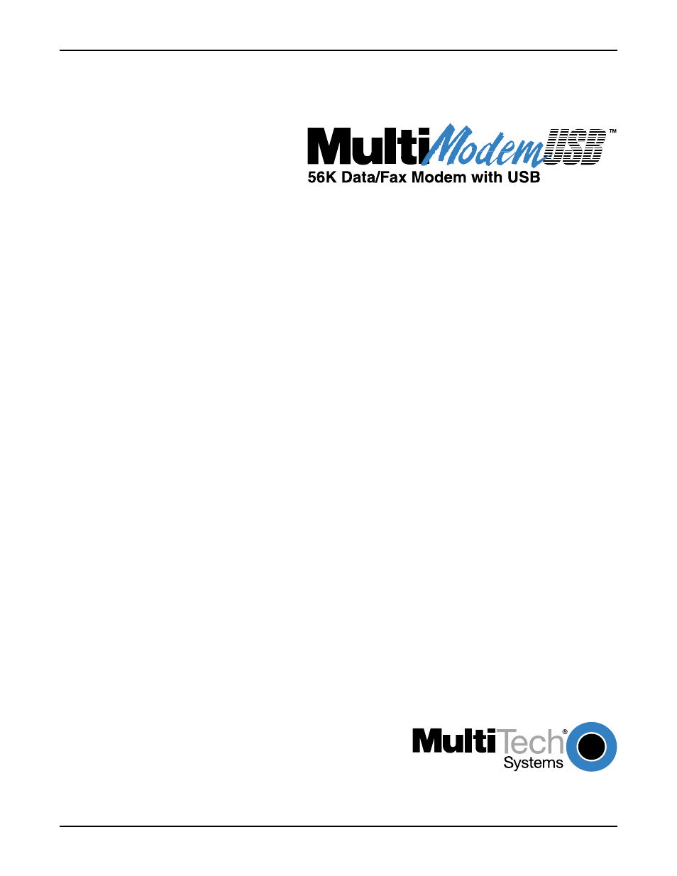 Multi-Tech Systems MultiModem USB MT5634ZBA-USB User Manual | Page 21 / 67