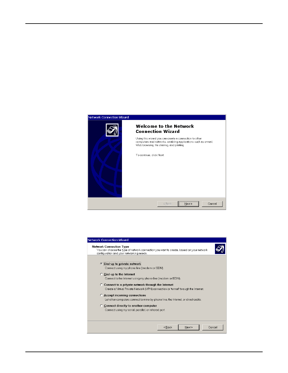 Windows 2000 dial-up networking | Multi-Tech Systems MultiModem USB MT5634ZBA-USB User Manual | Page 59 / 67