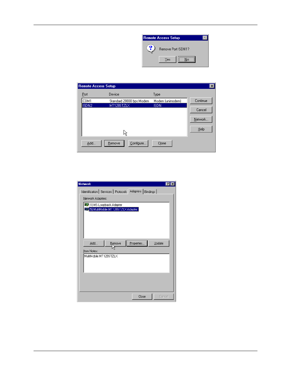 Multi-Tech Systems MT128ZLX-NT User Manual | Page 114 / 257