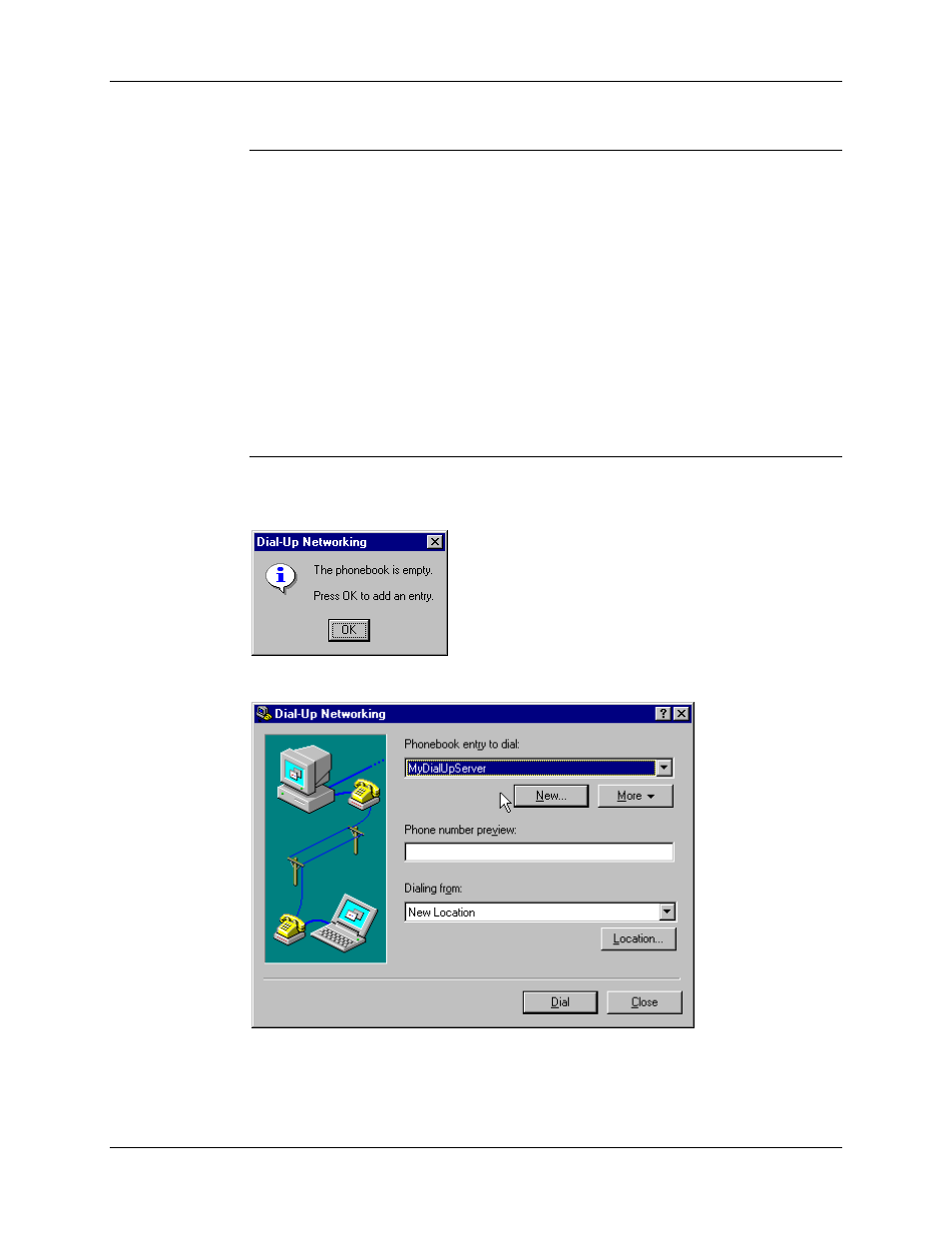 Windows nt4 ndis: single channel access example | Multi-Tech Systems MT128ZLX-NT User Manual | Page 119 / 257