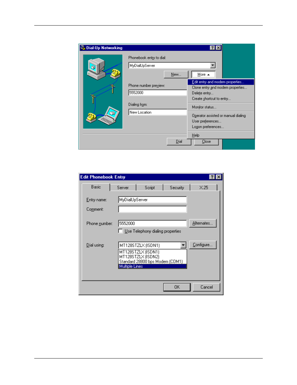 Multi-Tech Systems MT128ZLX-NT User Manual | Page 125 / 257