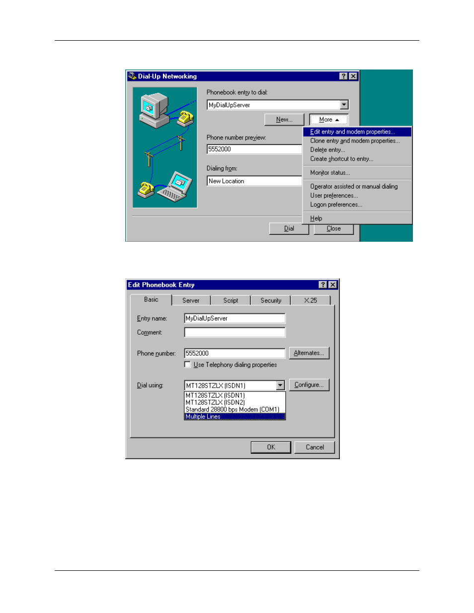 Multi-Tech Systems MT128ZLX-NT User Manual | Page 141 / 257