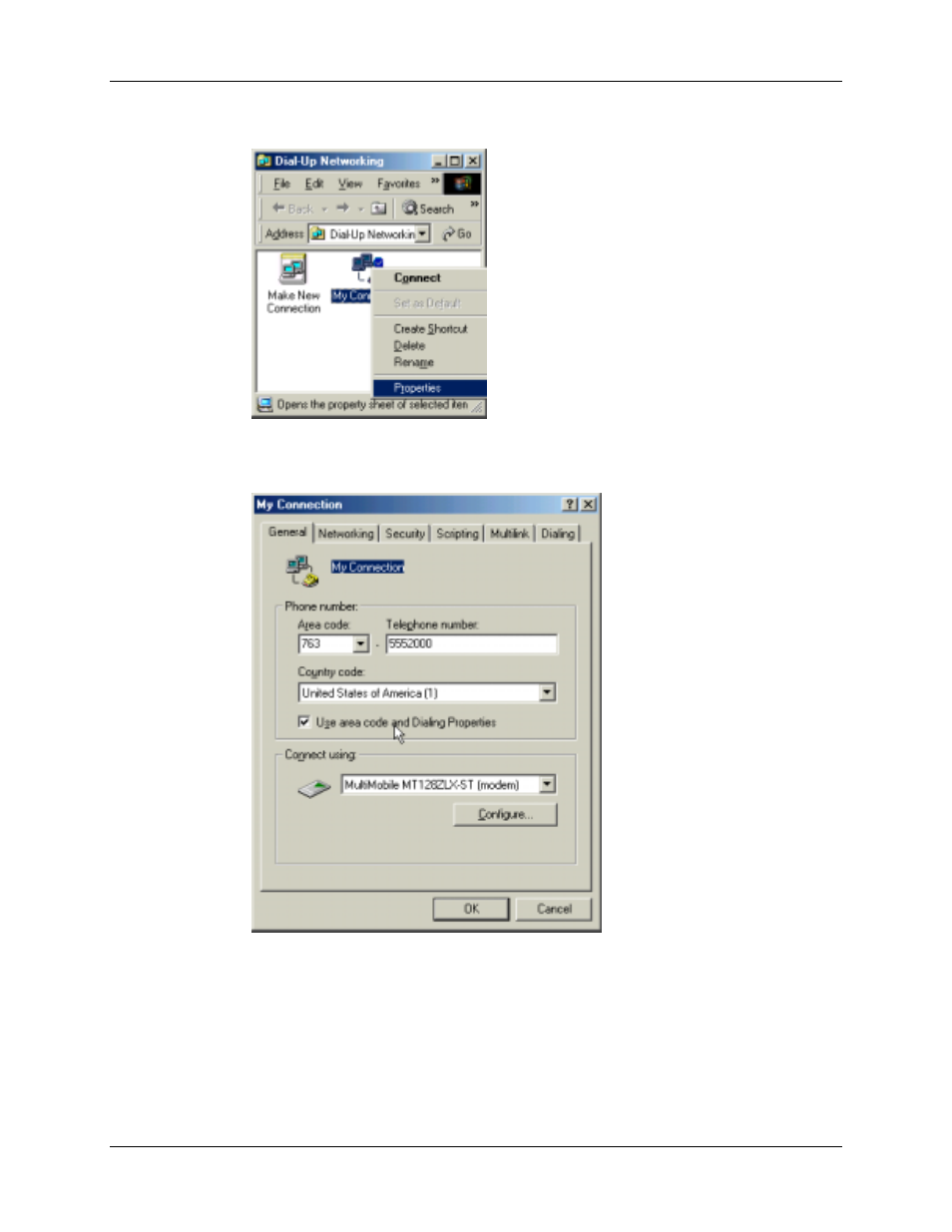 Multi-Tech Systems MT128ZLX-NT User Manual | Page 215 / 257