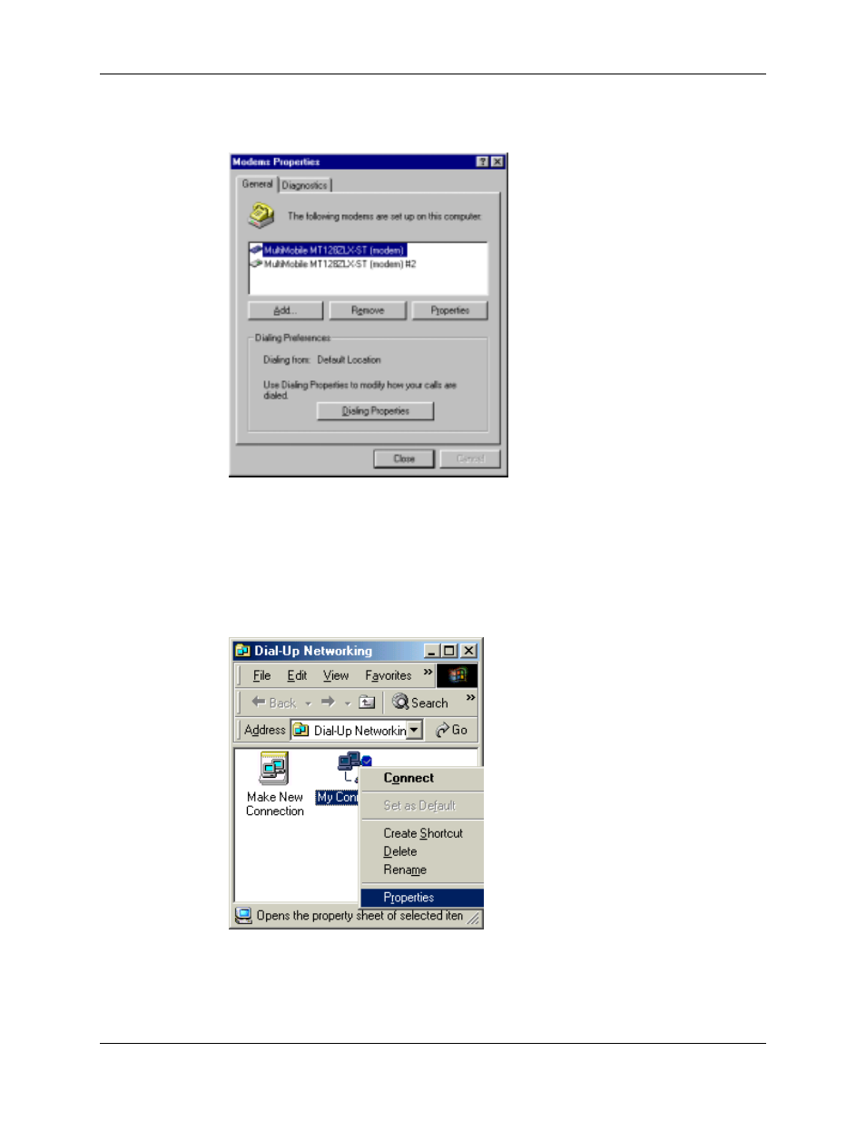 Multi-Tech Systems MT128ZLX-NT User Manual | Page 218 / 257