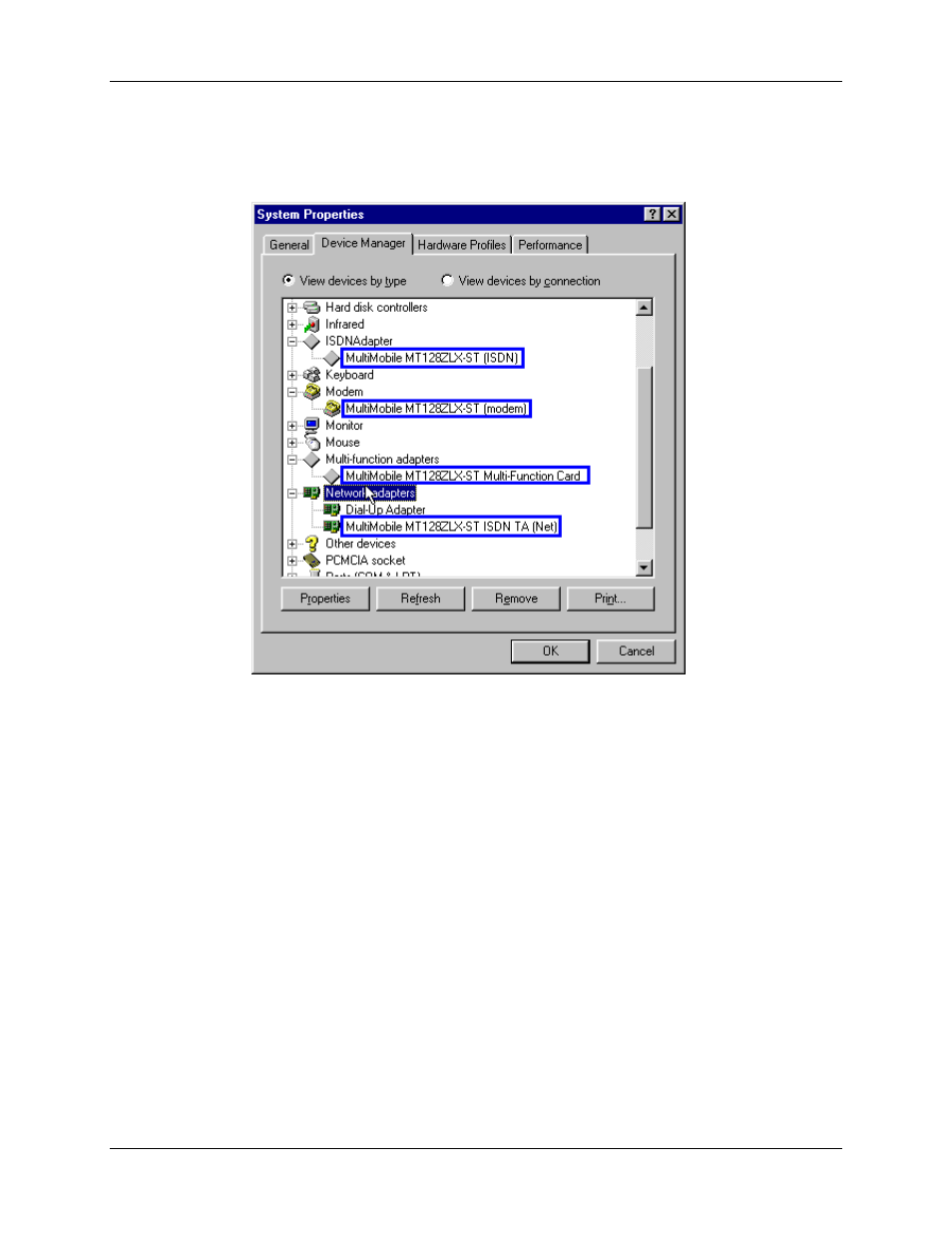 Verifying the windows 95 installation | Multi-Tech Systems MT128ZLX-NT User Manual | Page 25 / 257