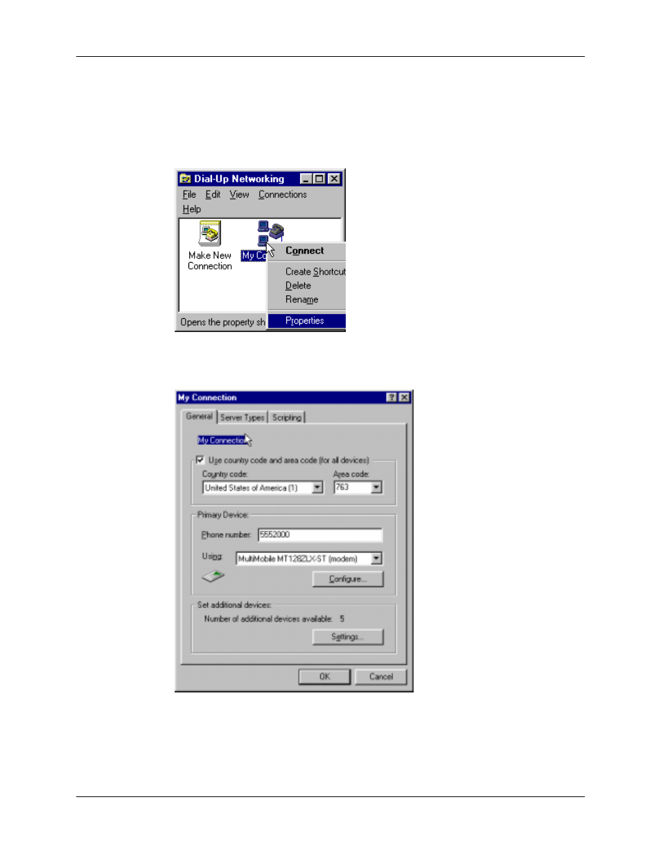 Multi-Tech Systems MT128ZLX-NT User Manual | Page 44 / 257