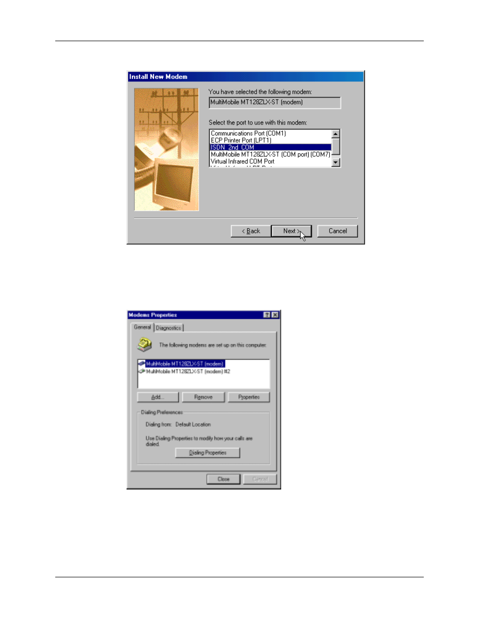 Multi-Tech Systems MT128ZLX-NT User Manual | Page 85 / 257